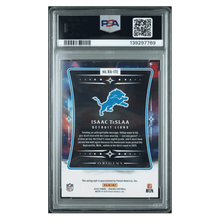 Isaac Teslaa PSA 8 2025 Panini Origins Rookie Autograph Turquoise #d/ 25 Card #RA-ITE
