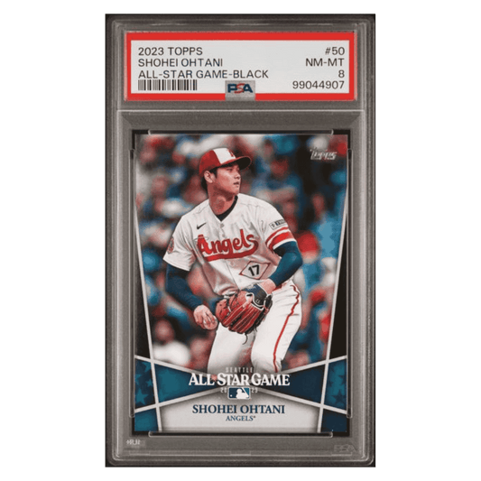 Shohei Ohtani PSA 8 2023 Topps All Star Game Black #d/ 399 Card #50