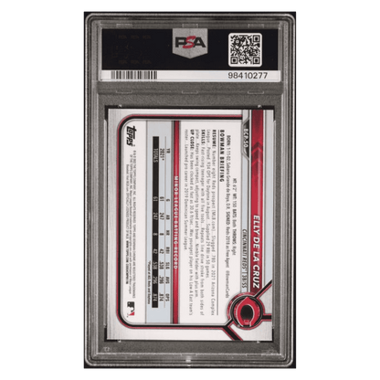 Elly De La Cruz PSA 8 2022 Topps Bowman Chrome Prospects Card #BCP50