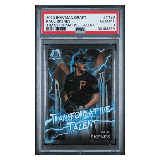 Paul Skenes PSA 10 2023 Topps Bowman Draft Transformative Talent Card #TT20