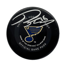 Robert Thomas St Louis Blues Autographed Official Game Puck - Fan Cave COA