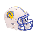 
Los Angeles Rams Retro Speed Riddell Mini Helmet — Front
