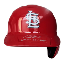 Alec Burleson St Louis Cardinals Autographed Full Size Replica Batting Helmet - JSA COA