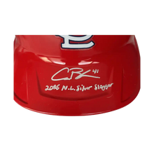 Alec Burleson St Louis Cardinals Autographed Full Size Replica Batting Helmet - JSA COA
