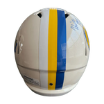 
Harrison Mevis Los Angeles Rams Autographed Full Size Retro Replica Helmet - JSA COA — Label