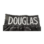 
Buster Douglas Autographed Black Boxing Shorts - JSA COA — Label