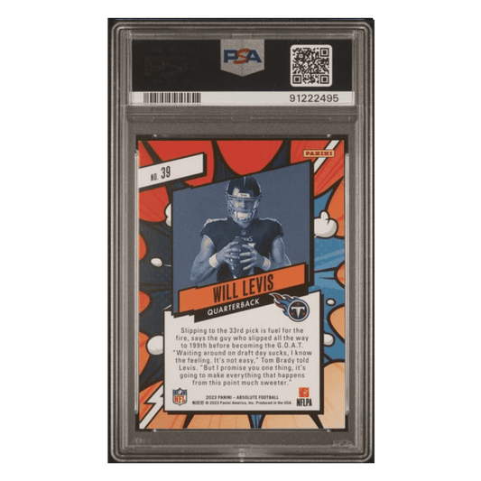 Will Levis PSA 9 2034 Panini Absolute Explosive Rookie RC Card #39