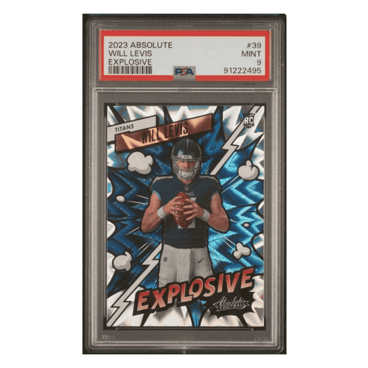 Will Levis PSA 9 2034 Panini Absolute Explosive Rookie RC Card #39