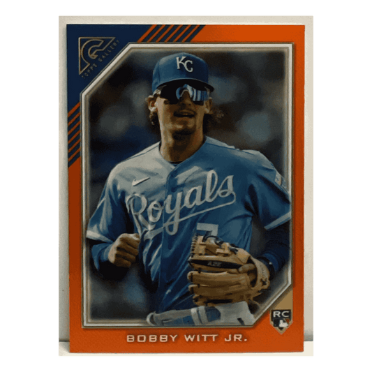 Bobby Witt Jr 2022 Topps Gallery Orange #d/ 25 Card #200