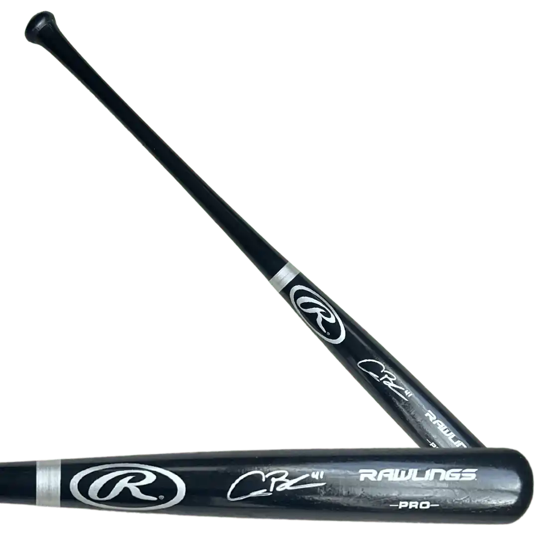 Alec Burleson St Louis Cardinals Autographed Big Stick Black Bat - JSA COA