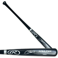 Alec Burleson St Louis Cardinals Autographed Big Stick Black Bat - JSA COA