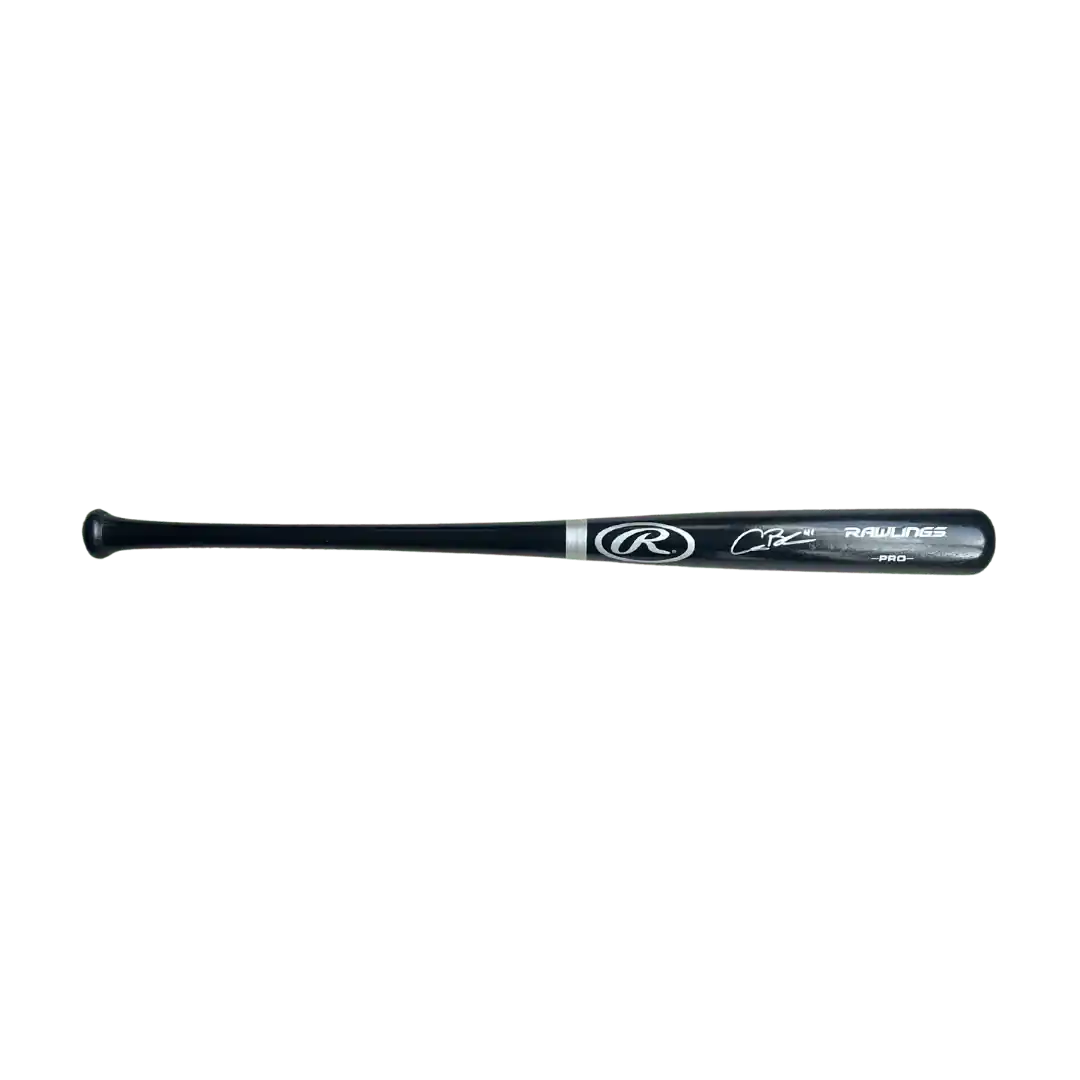 Alec Burleson St Louis Cardinals Autographed Big Stick Black Bat - JSA COA