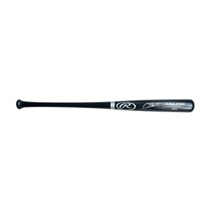 Alec Burleson St Louis Cardinals Autographed Big Stick Black Bat - JSA COA