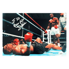 Buster Douglas Autographed 8x12 Photo with Inscription - JSA COA