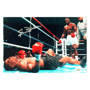 Buster Douglas Autographed 8x12 Photo - JSA COA