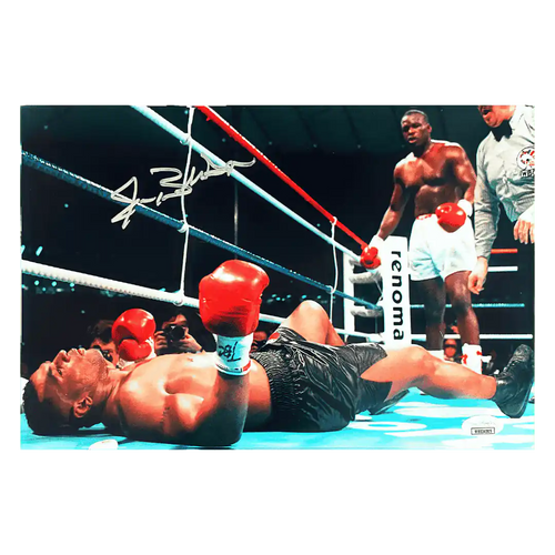 Buster Douglas Autographed 8x12 Photo - JSA COA