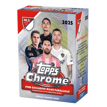 2025 Topps Chrome MLS Soccer Blaster Box