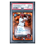 
JJ Wetherholt PSA 10 2025 Topps Bowman Sapphire Chrome Prospect Autograph Orange