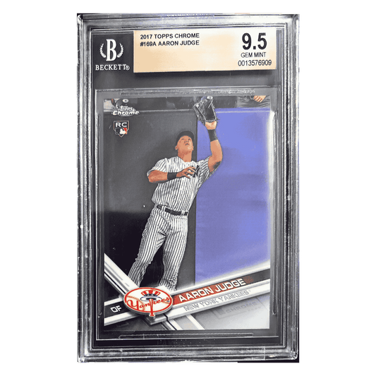 Aaron Judge BGS 9.5 2017 Topps Chrome Rookie RC Card #169