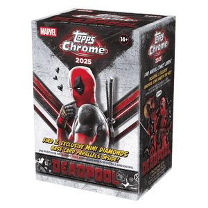 2025 Topps Marvel Chrome Deadpool Blaster Box