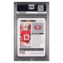 Brock Purdy PSA 9 2022 Panini Chronicles Luminance Update Rookies Bronze Card #213