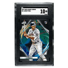 Jeremy Pena SGC 10 2022 Topps Cosmic Chrome Rookie RC Card #41