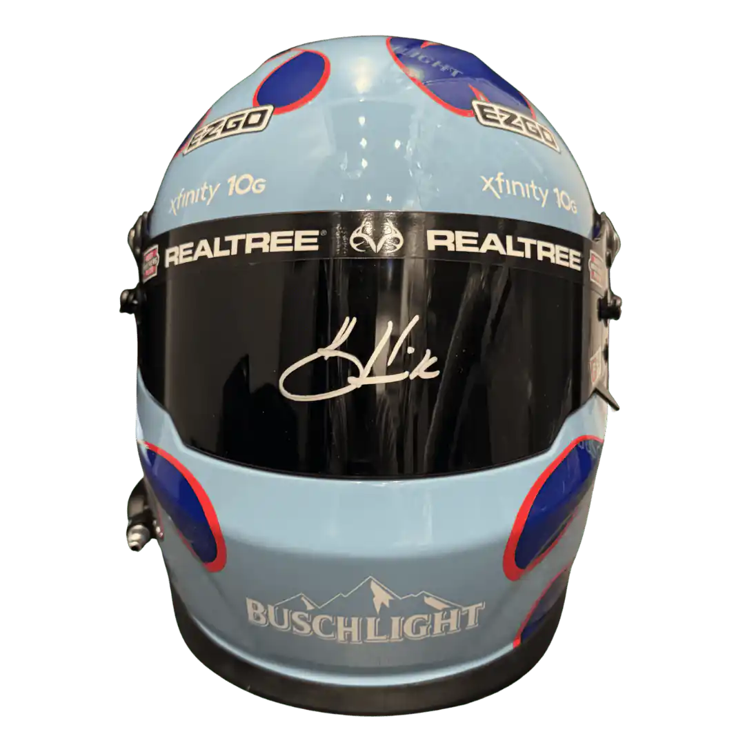 Kevin Harvick Autographed Full Size Nascar Racing Helmet - Pristine COA