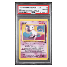 Mew PSA 8 2000 Pokemon Black Star Promo Pokemon League Card #8