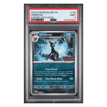 Umbreon PSA 9 2023 Pokemon Obsidian Flames Europe Exclusive Card #130