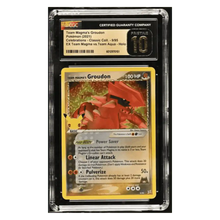 Team Magma's Groudon CGC 10 2021 Pokemon Celebrations Classic Collection Holo Card #9/95