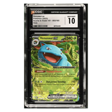 Venusaur ex CGC 10 2023 Pokemon Scarlet & Violet 151 Holo Card #003/165