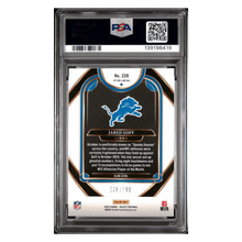 Jared Goff PSA 10 2024 Panini Select White Shock #d/ 199 Card #228