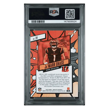 Ja'Marr Chase PSA 8 2023 Panini Absolute Explosive Case Hit Card #34
