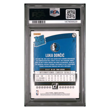 Luka Doncic PSA 10 2018 Panini Donruss Rated Rookie Card #177