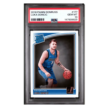Luka Doncic PSA 10 2018 Panini Donruss Rated Rookie Card #177