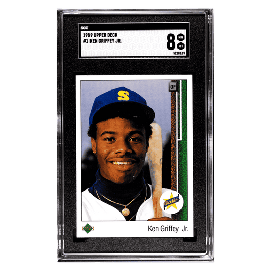 Ken Griffey Jr SGC 8 1989 Upper Deck Card #1