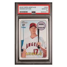 Shohei Ohtani PSA 10 2018 Topps Heritage Rookie RC Card #600