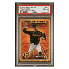 Paul Skenes PSA 10 2024 Topps Chrome Radiating Rookies Card #RR21