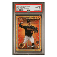 Paul Skenes PSA 10 2024 Topps Chrome Radiating Rookies Card #RR21