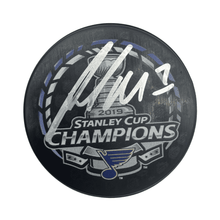 Pat Maroon St Louis Blues Autographed 2019 Stanley Cup Champions Puck - JSA COA