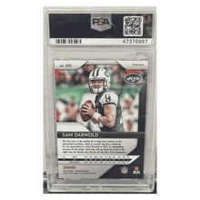 Sam Darnold PSA 10 2018 Panini Prizm Green Prizm Rookie RC Card #203
