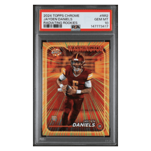 Jayden Daniels PSA 10 2024 Topps Chrome Radiating Rookies RC Card #RR2