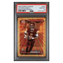 Jayden Daniels PSA 10 2024 Topps Chrome Radiating Rookies RC Card #RR2
