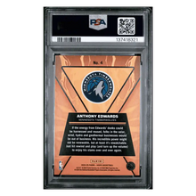 Anthony Edwards PSA 9 2024 Panini NBA Hoops High Voltage Card #4