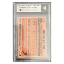Shohei Ohtani BGS 9 2018 Topps Update '83 Topps Card #832