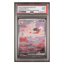 Charizard ex PSA 9 2023 Pokemon Mew Special Illustration Rare Card #199