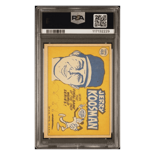 Jerry Koosman PSA 6 1970 Topps Card #468