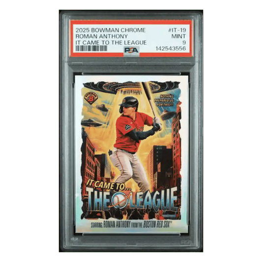 Roman Anthony PSA 9 2025 Bowman Chrome It Came To The League Card #IT-19