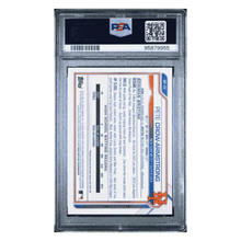 Pete Crow-Armstrong PSA 8 2021 Bowman Paper Prospects Green #d /99 Card #BP22