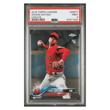 Shohei Ohtani PSA 9 2018 Topps Chrome Update Rookie RC Card #HMT1